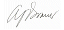 (A.J.BRAUER SIGNATURE)